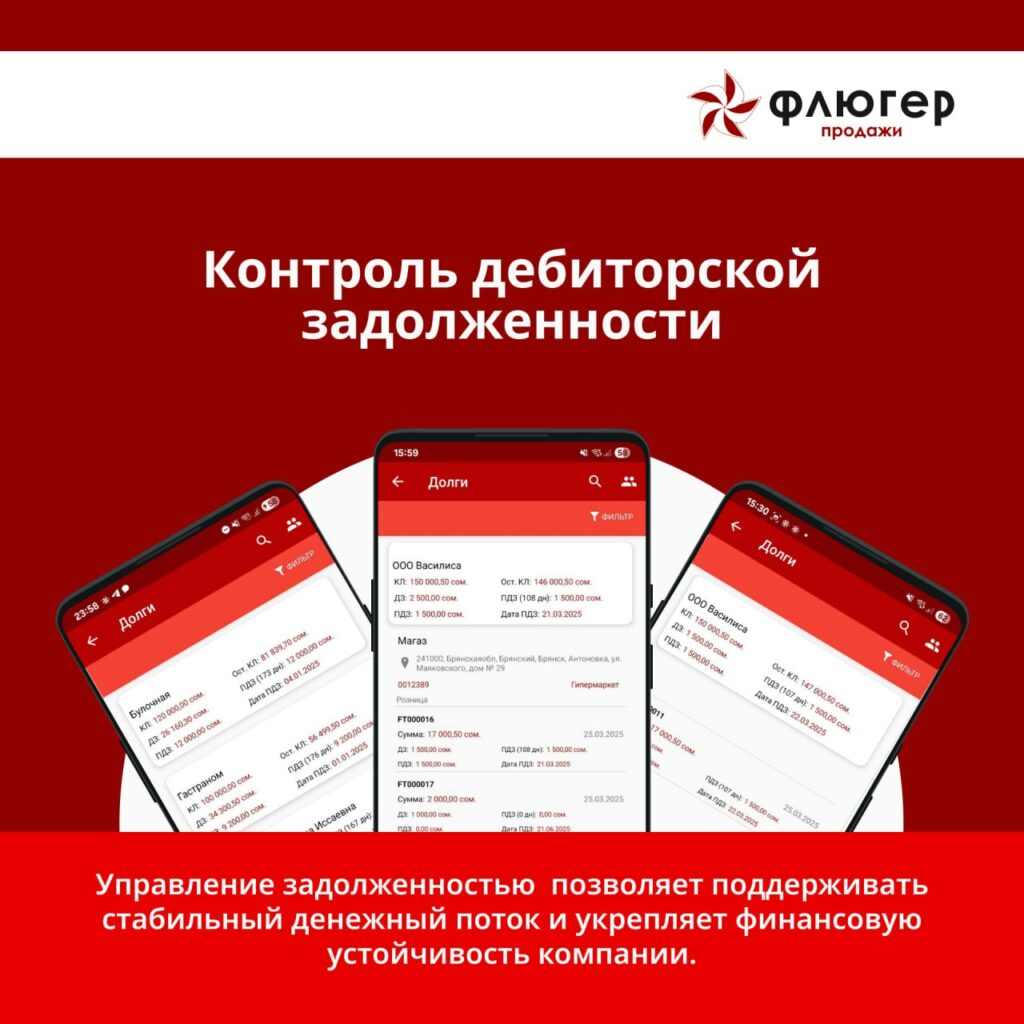 Контроль дебиторской задолженности
